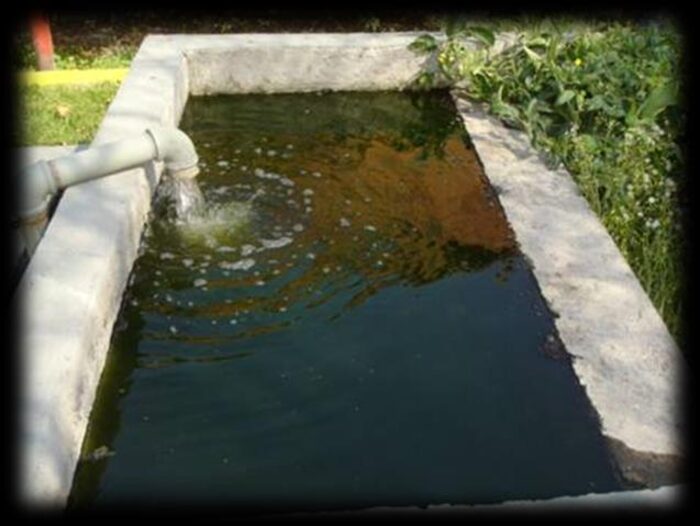 Filtro de aguas residuales en las instalaciones de FRIMESA